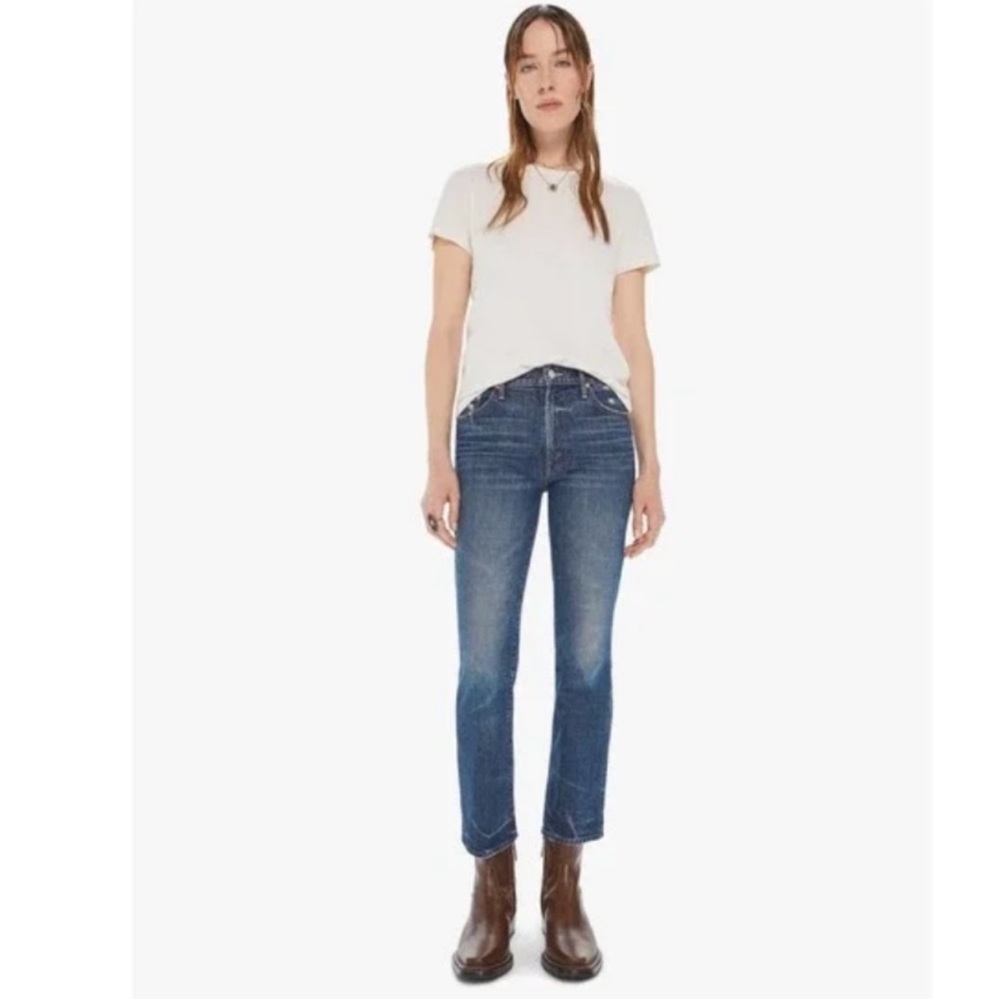 NWT MOTHER jeans Insider Ankle in Miles High